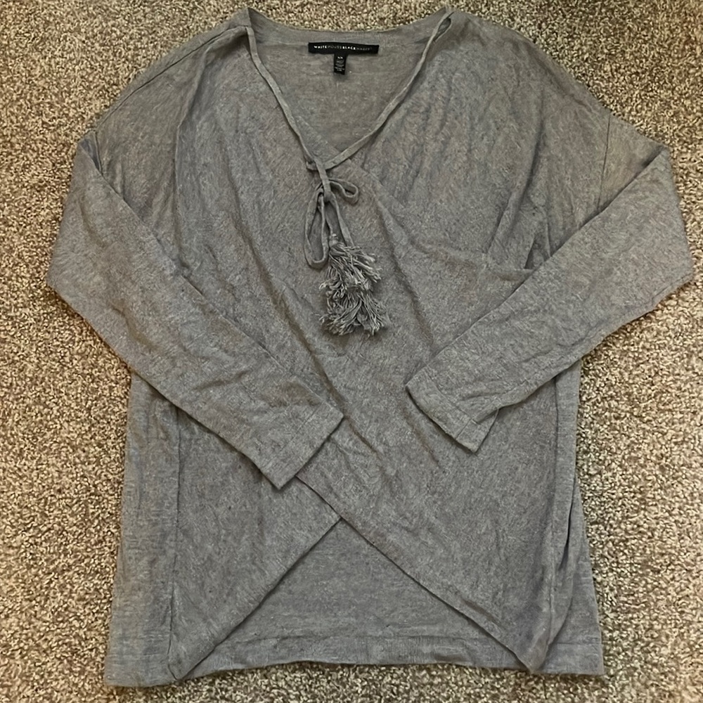 White House Black Market Wrap Sweater